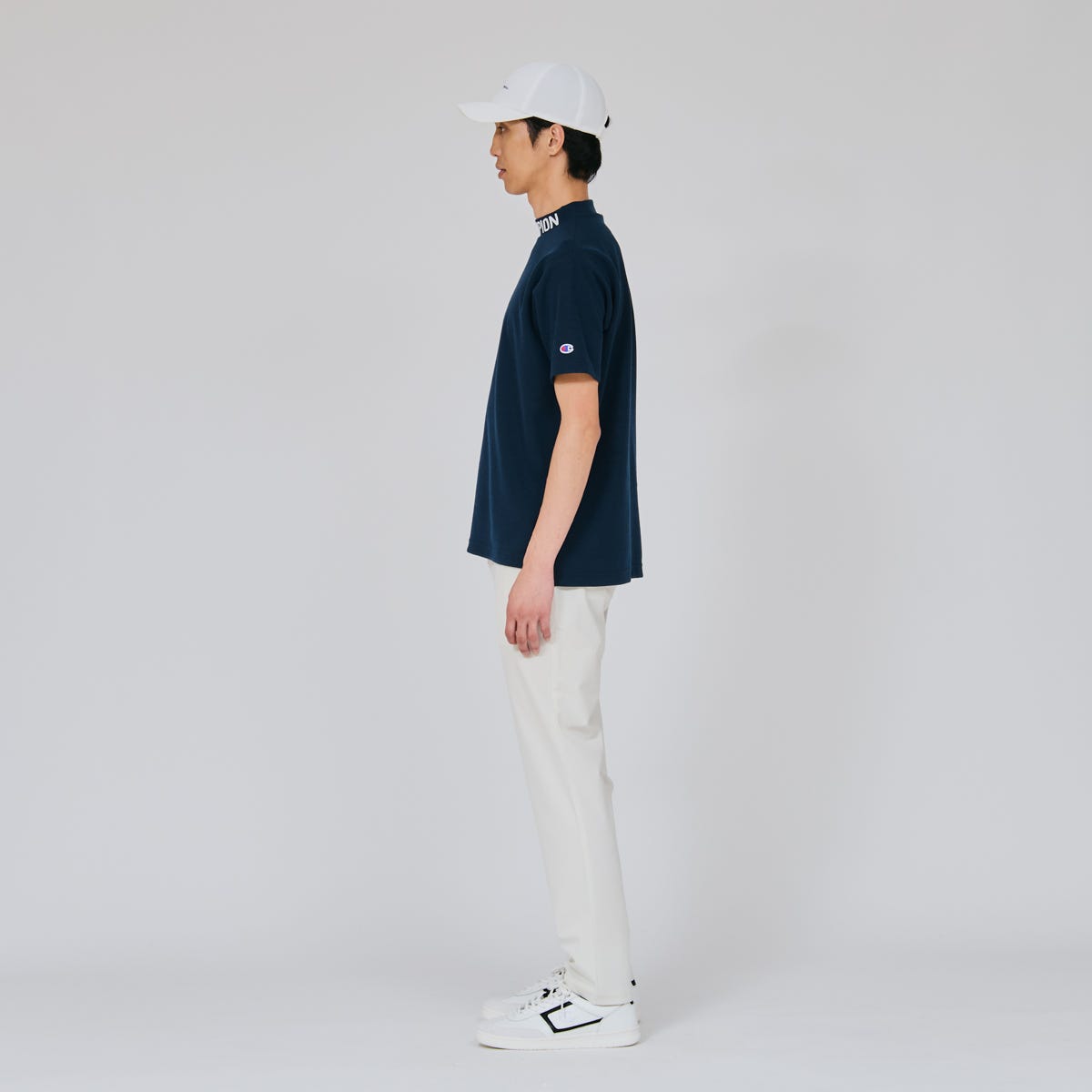 モックネックシャツ (C3-DG322)
