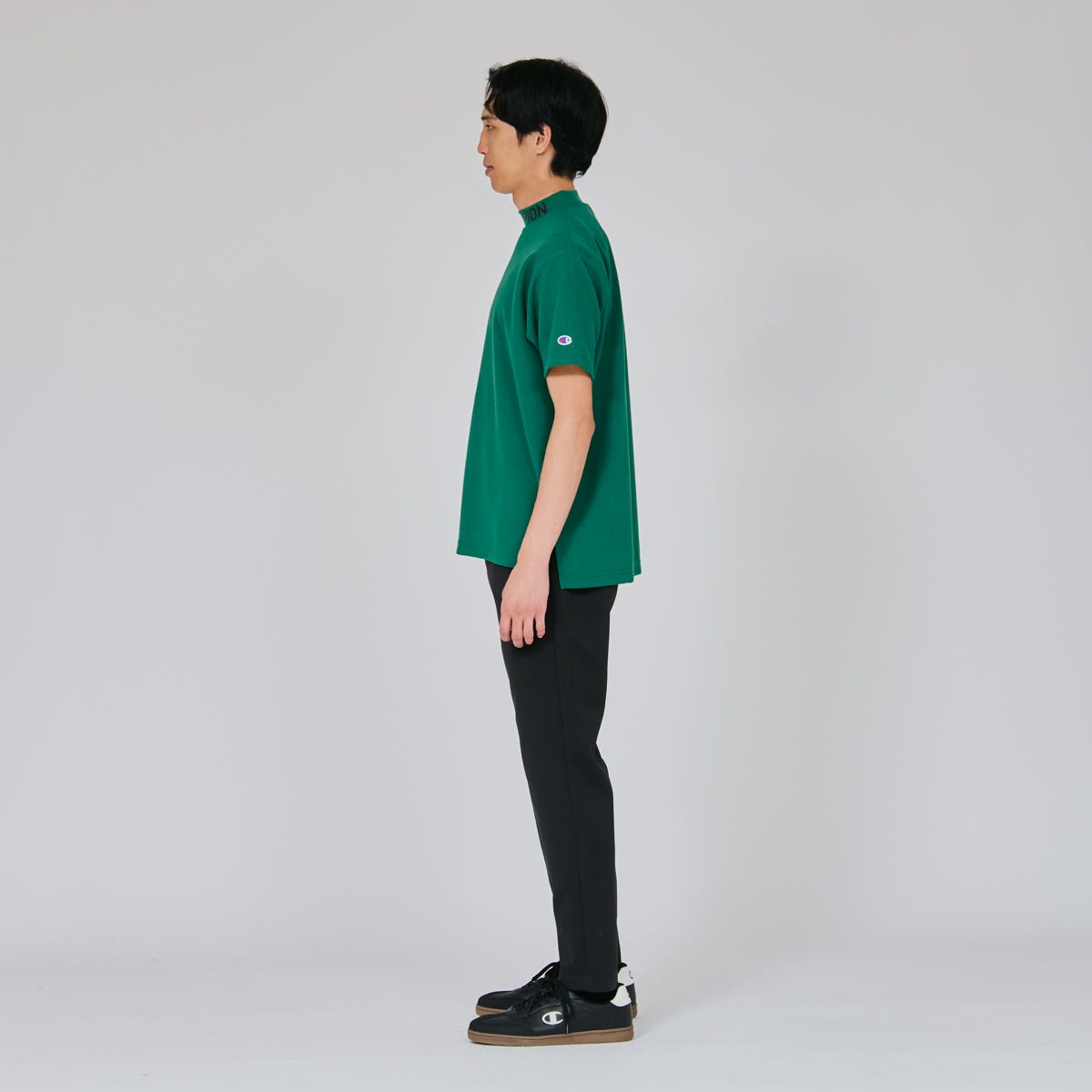 モックネックシャツ (C3-DG322)