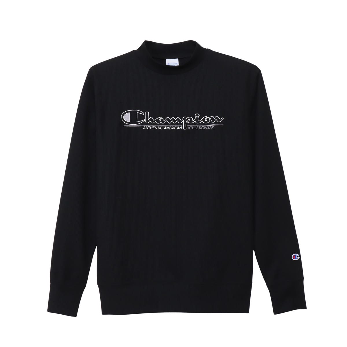 ロングスリーブモックネックシャツ (C3-DG401)