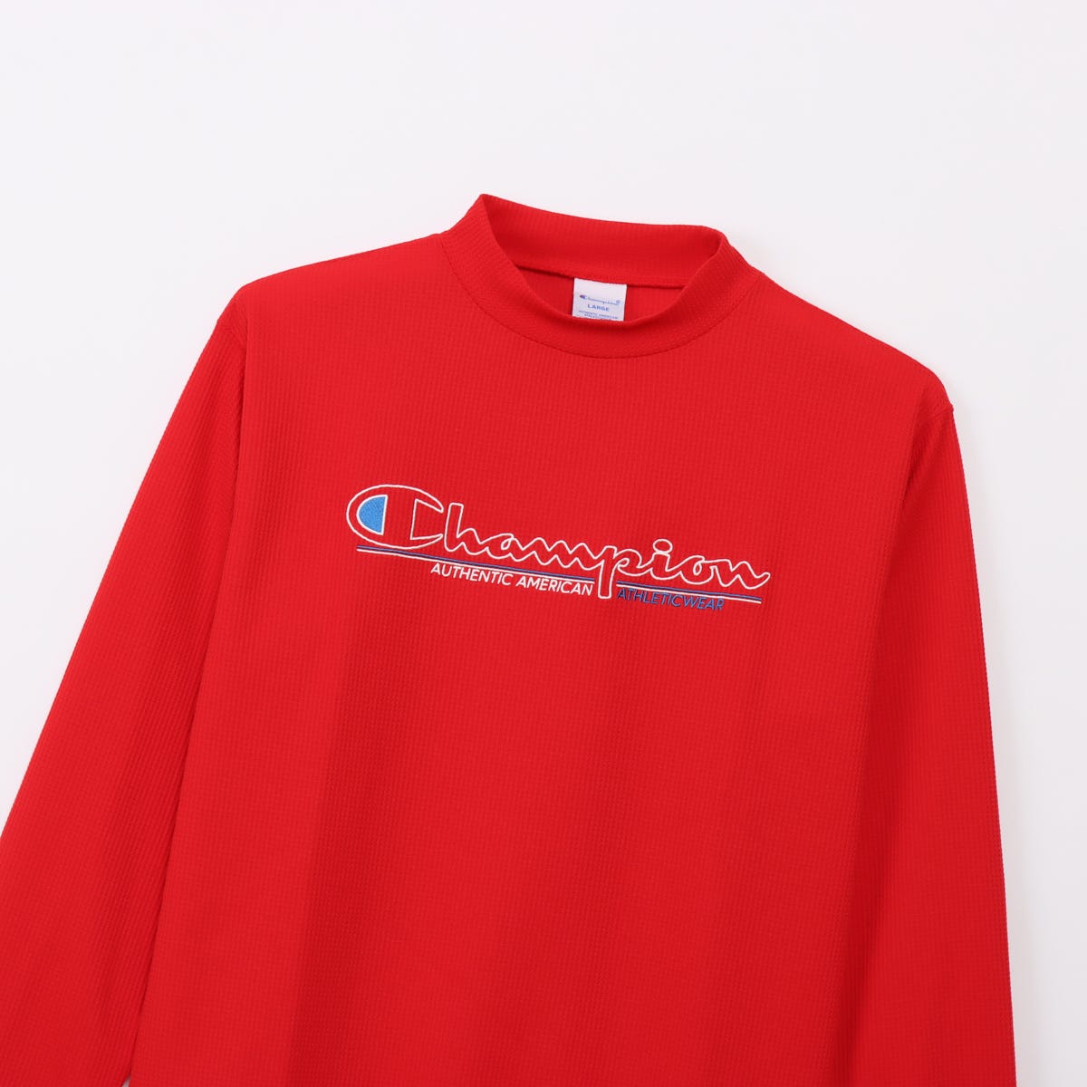 ロングスリーブモックネックシャツ (C3-DG401)
