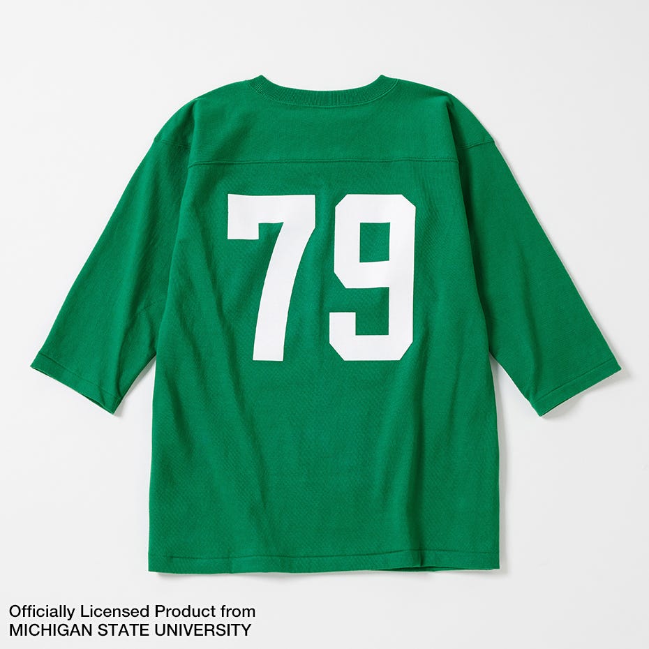 P12 3/4スリーブフットボールTシャツ (C3-R413)