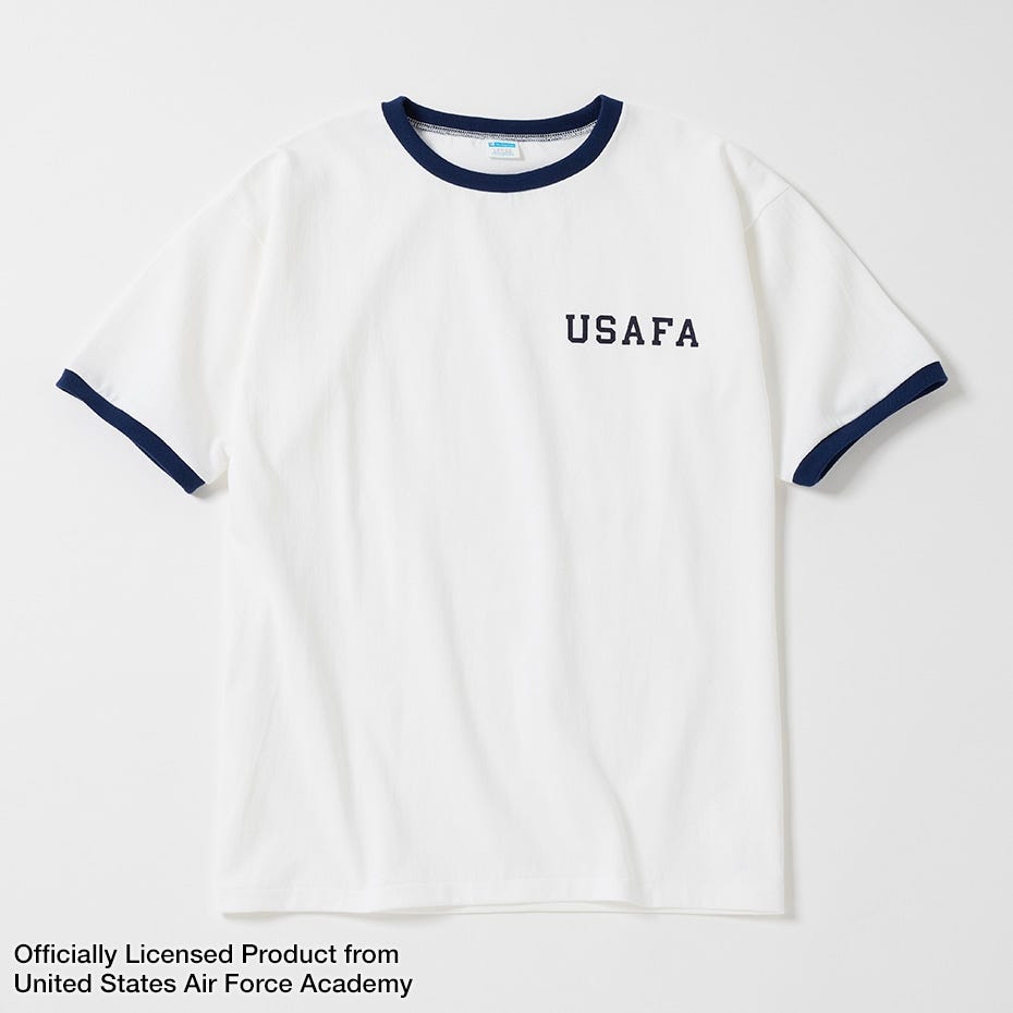PLEBE ショートスリーブリンガーTシャツ (C3-X336)