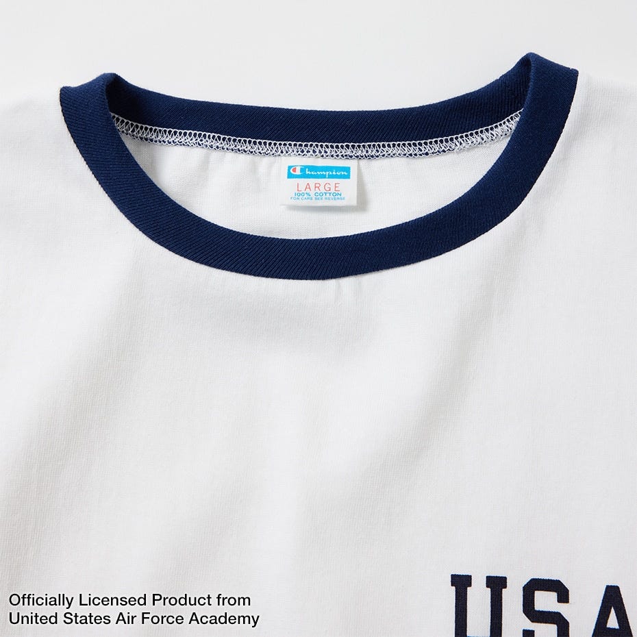 PLEBE ショートスリーブリンガーTシャツ (C3-X336)
