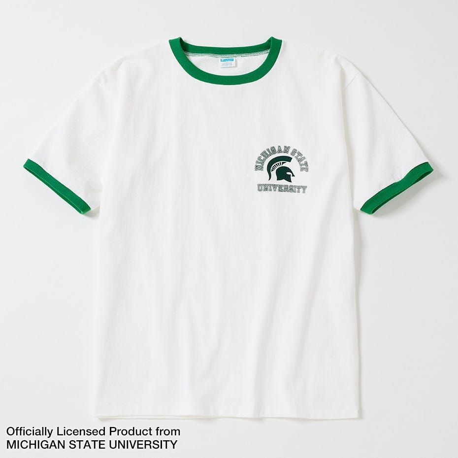 PLEBE ショートスリーブリンガーTシャツ (C3-X336)