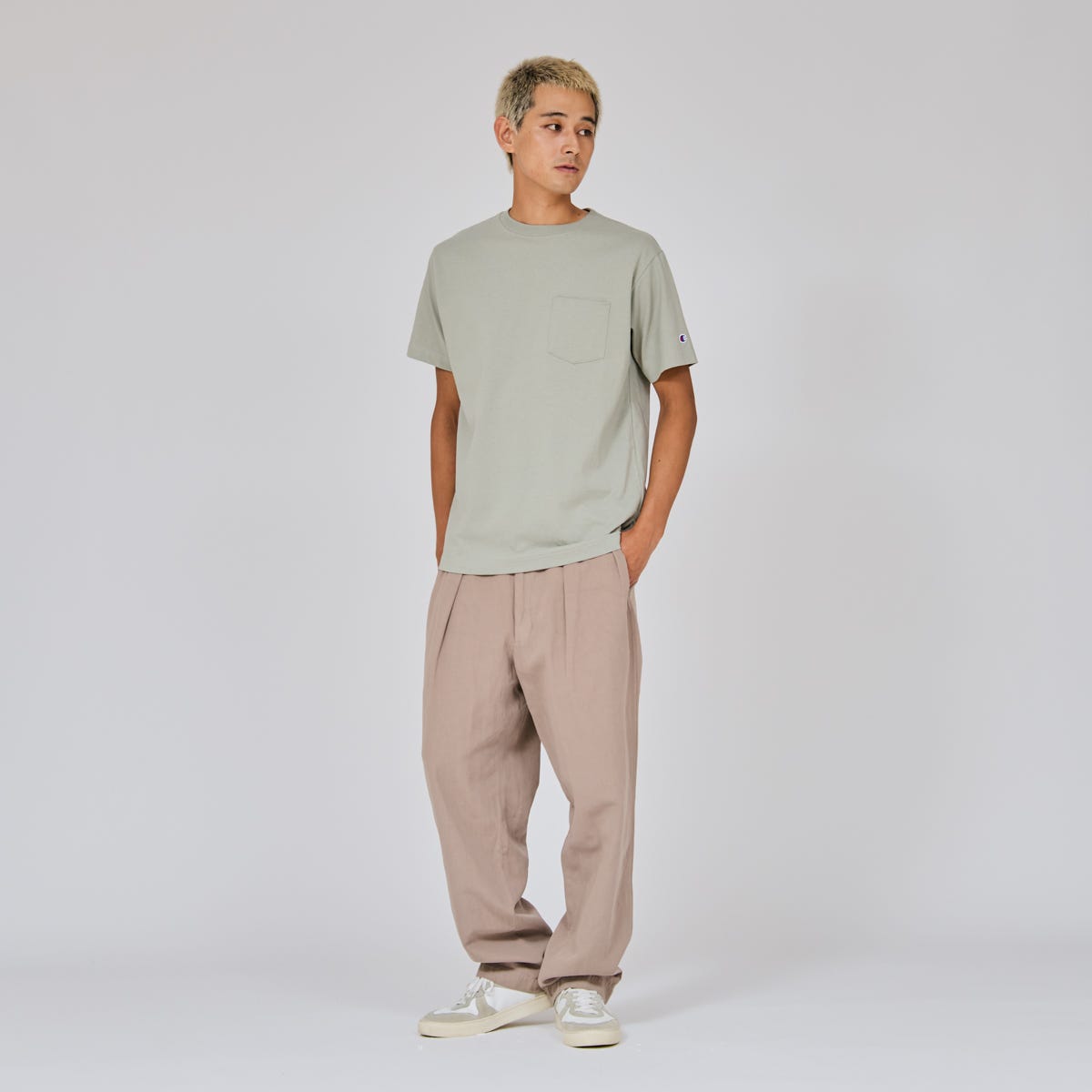 ショートスリーブポケットTシャツ (C3-X357)