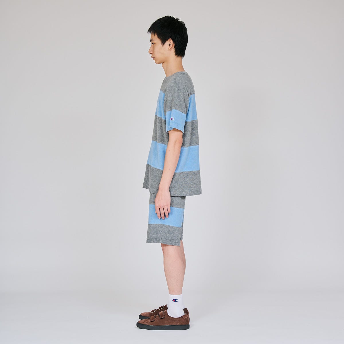 パネルショートスリーブTシャツ (C3-X360)