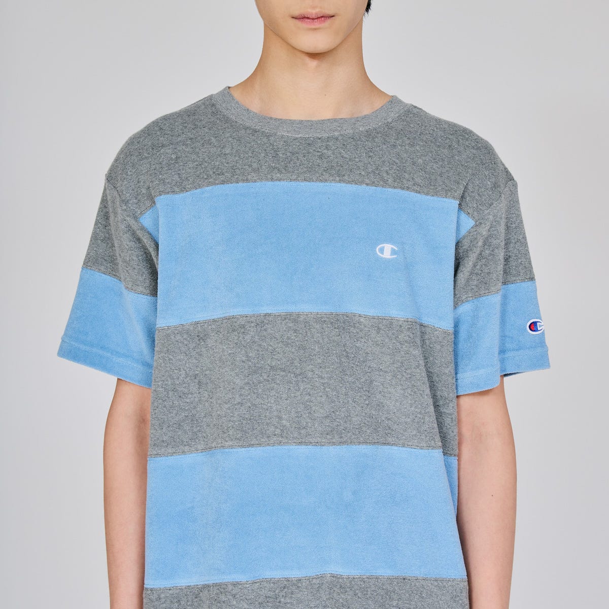 パネルショートスリーブTシャツ (C3-X360)