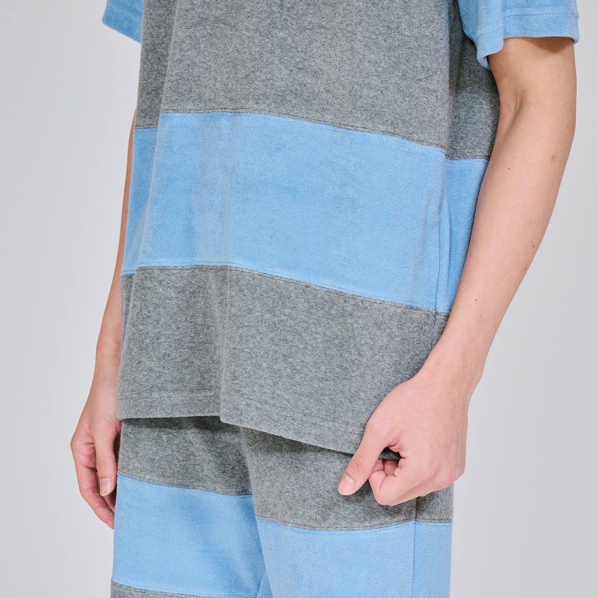 パネルショートスリーブTシャツ (C3-X360)