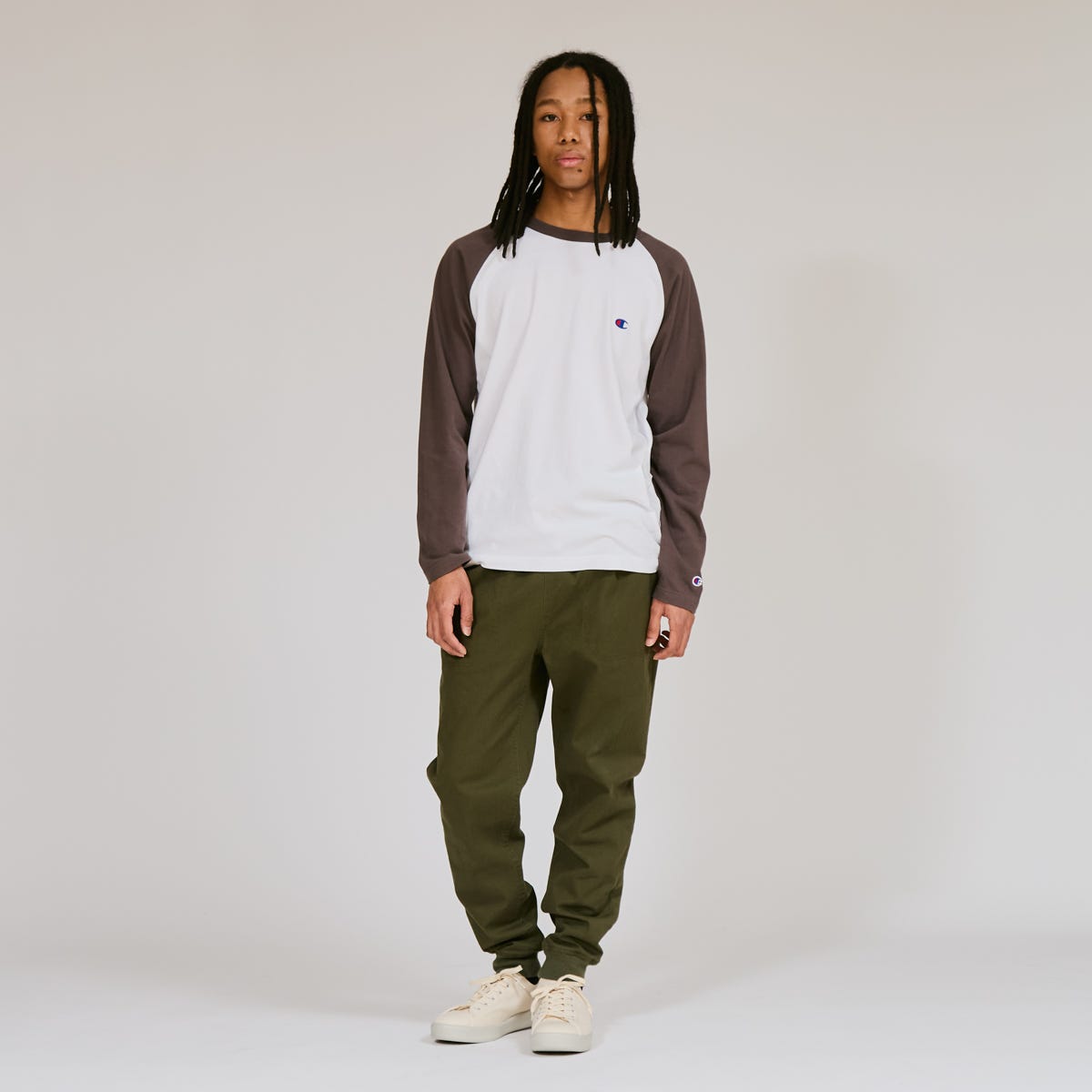 ロングスリーブラグランTシャツ (C3-Y429)