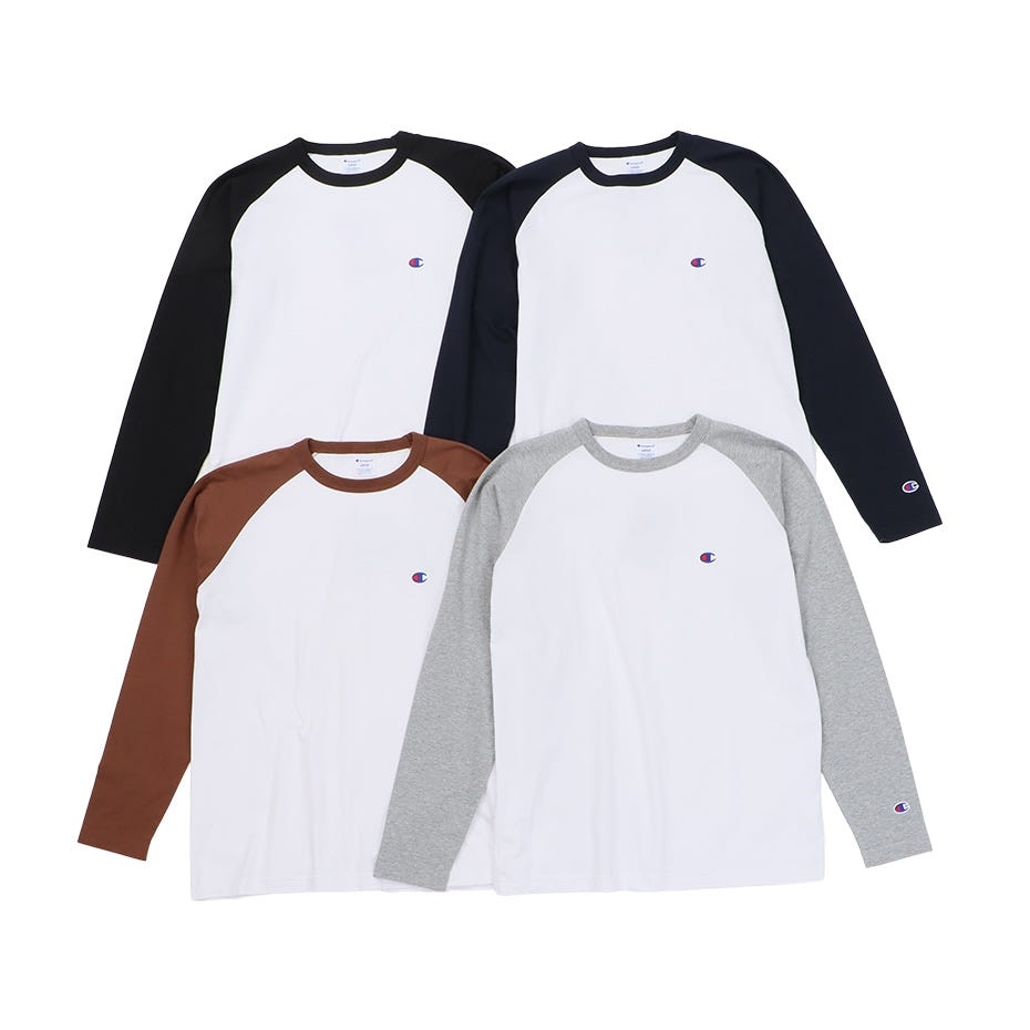 ロングスリーブラグランTシャツ (C3-Y429)