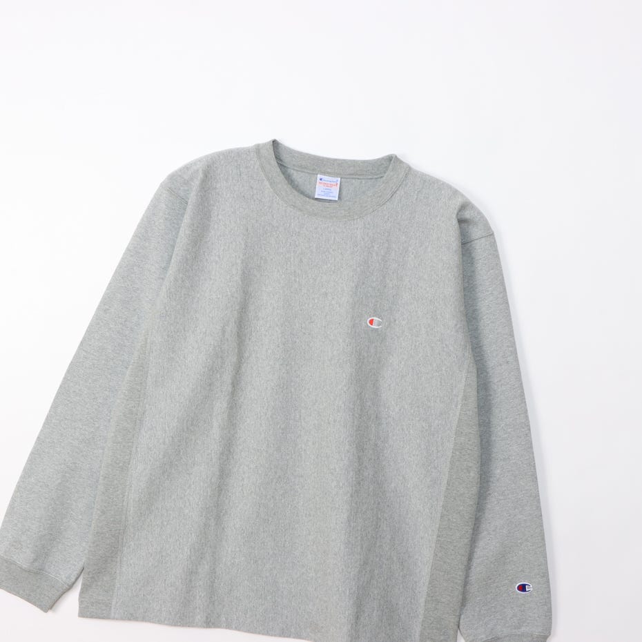 リバースウィーブ(R) ロングスリーブTシャツ (C3-Y430)