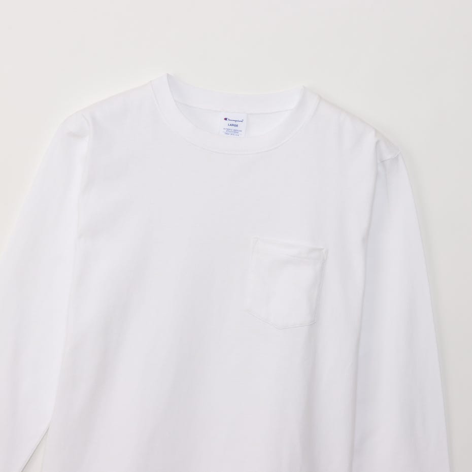 ロングスリーブポケットTシャツ