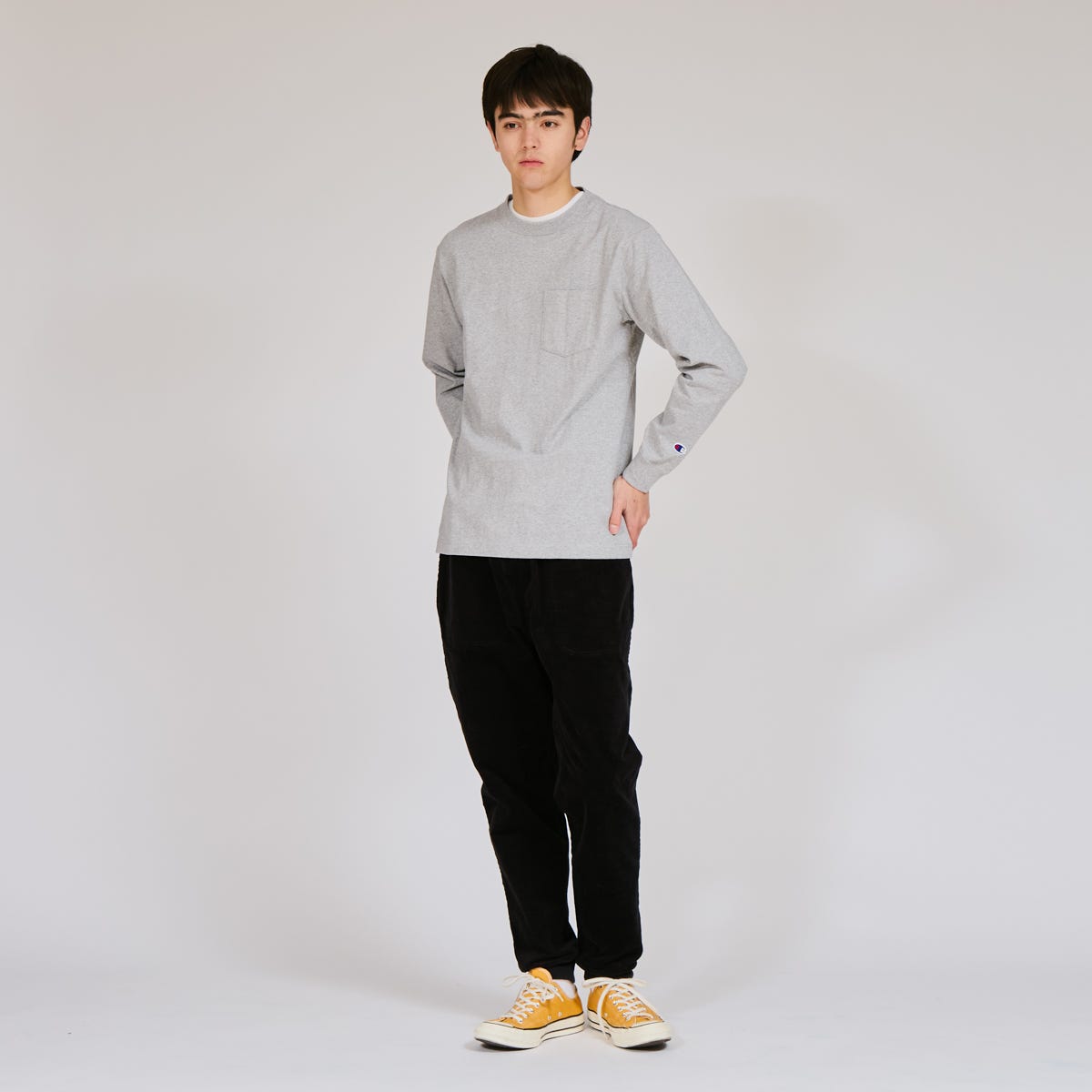 ロングスリーブポケットTシャツ
