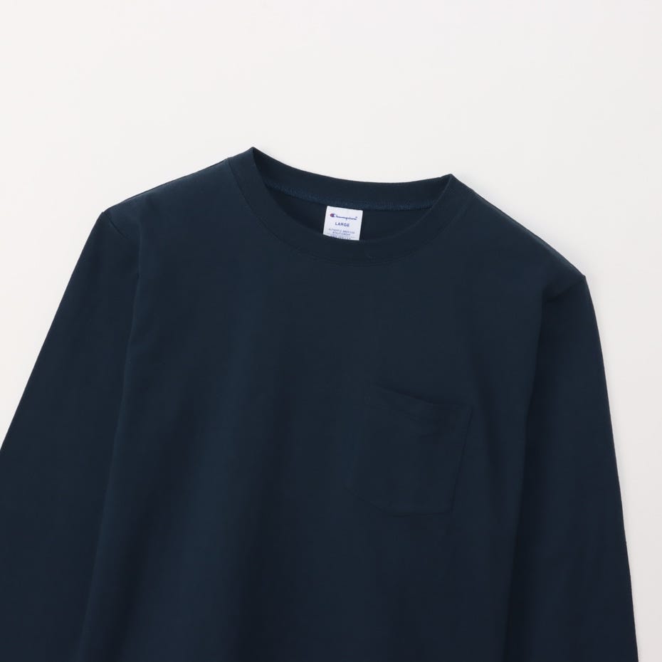 ロングスリーブポケットTシャツ