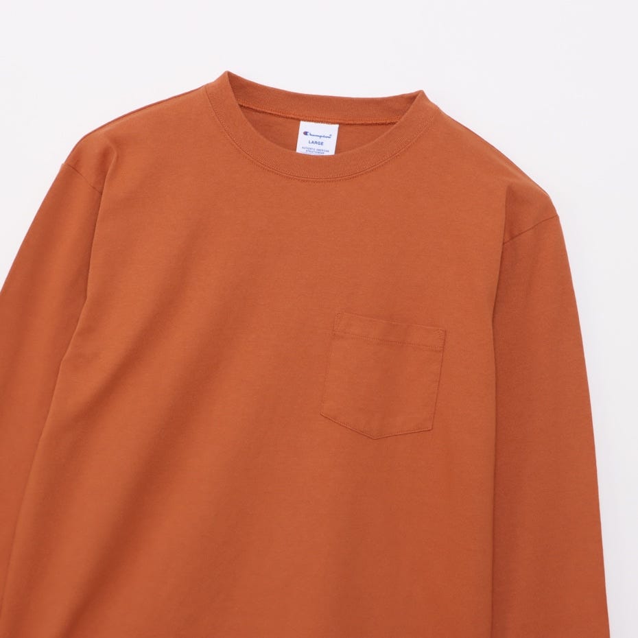 ロングスリーブポケットTシャツ