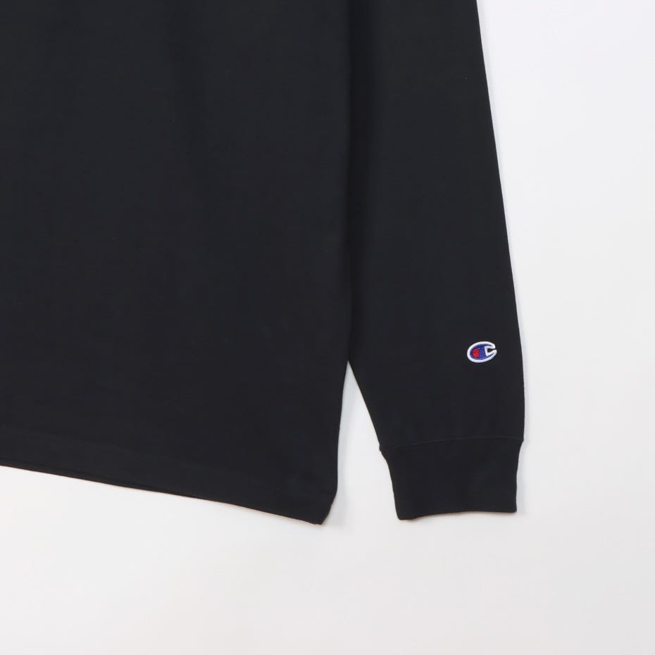 モックネックロングスリーブTシャツ (C3-Y434)