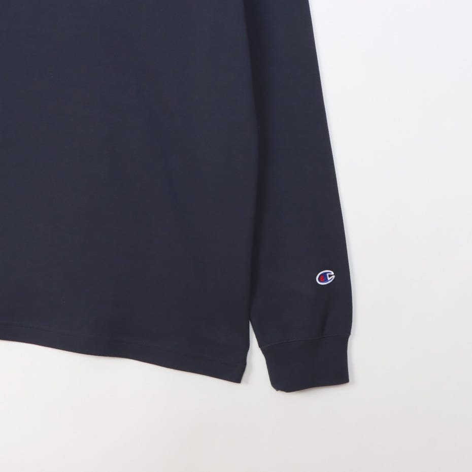モックネックロングスリーブTシャツ (C3-Y434)