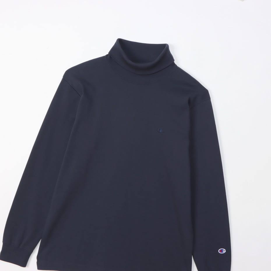 タートルネックロングスリーブTシャツ (C3-Y435)