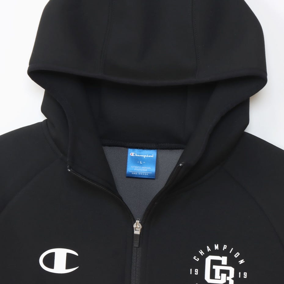 テックウィーブ 3LS ジップフーデッドスウェットシャツ (C3-YB141)