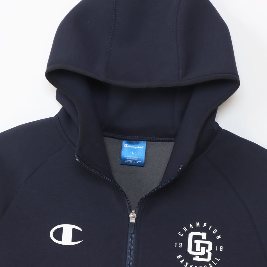 テックウィーブ 3LS ジップフーデッドスウェットシャツ (C3-YB141)