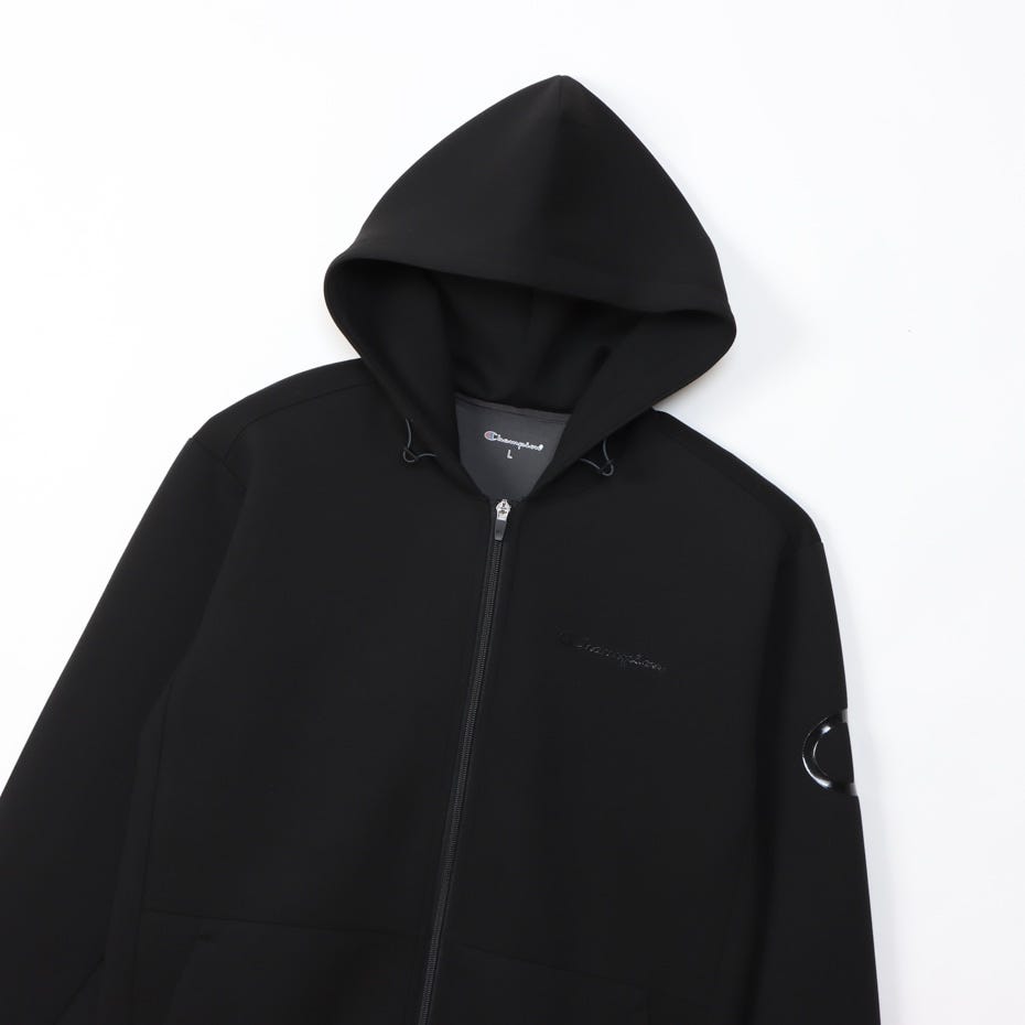 テックウィーブ 3LS ジップフーデッドスウェットシャツ (C3-YS101)