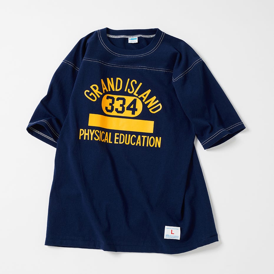 QB 1/4スリーブフットボールTシャツ (C3-Z322)