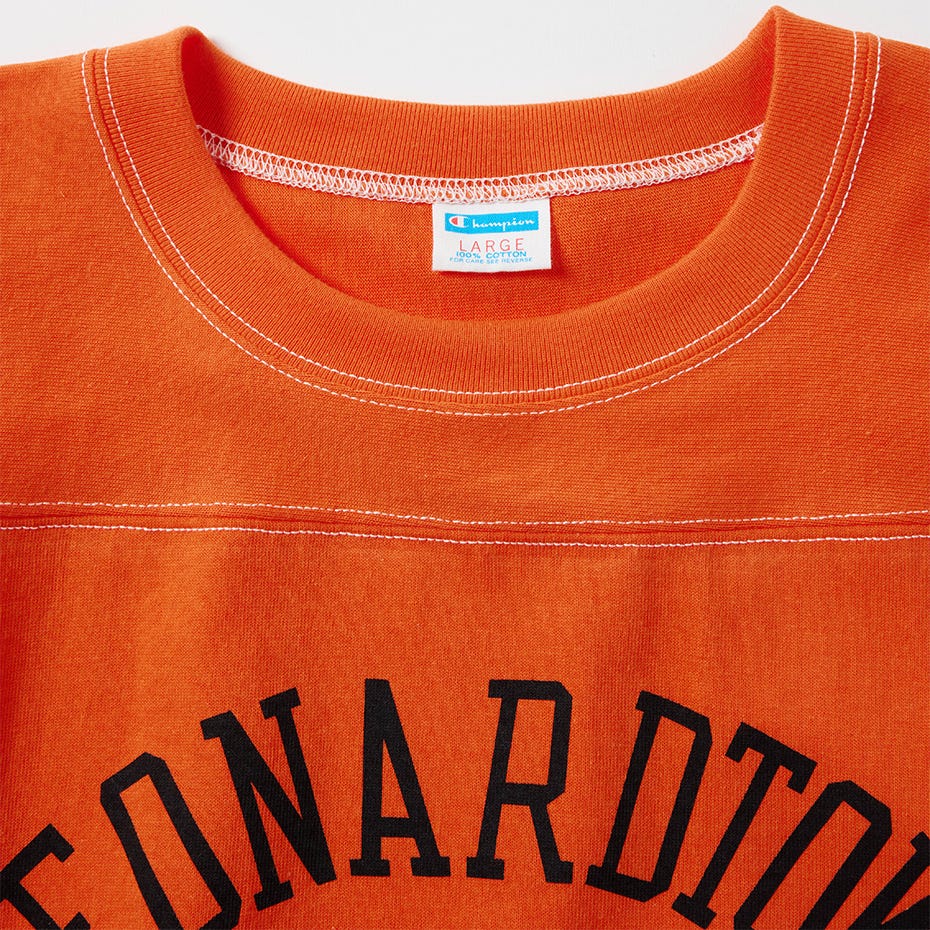 QB 1/4スリーブフットボールTシャツ (C3-Z322)