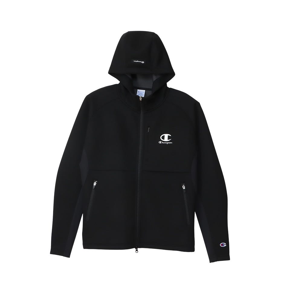 テックウィーブ(R)3LS ジップフーデッドスウェットシャツ 24SS (C3-ZG102)