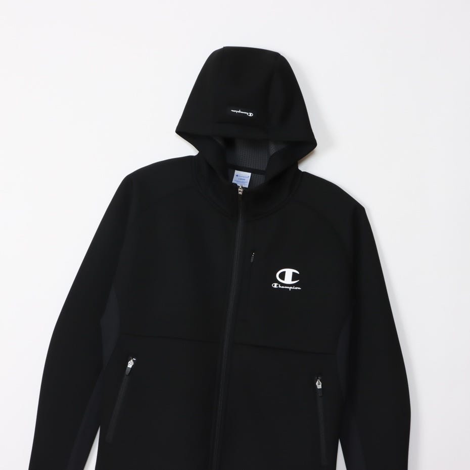 テックウィーブ(R)3LS ジップフーデッドスウェットシャツ 24SS (C3-ZG102)