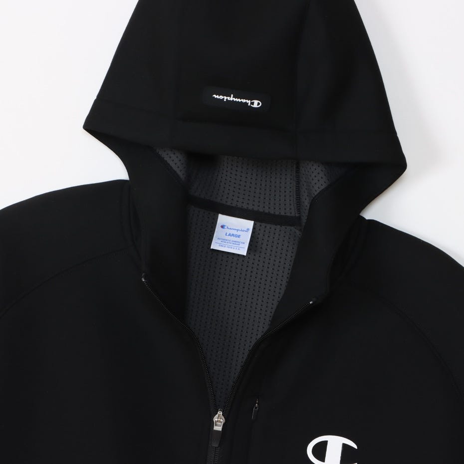 テックウィーブ(R)3LS ジップフーデッドスウェットシャツ 24SS (C3-ZG102)