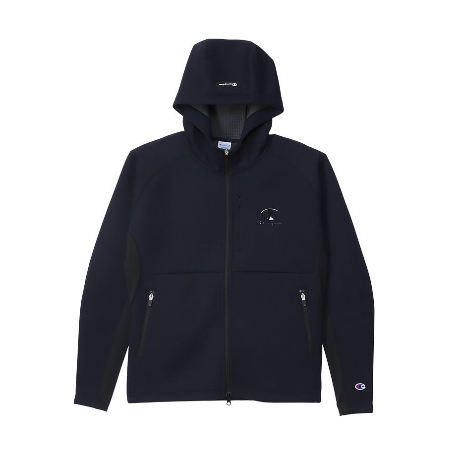 テックウィーブ(R)3LS ジップフーデッドスウェットシャツ 24SS (C3-ZG102)
