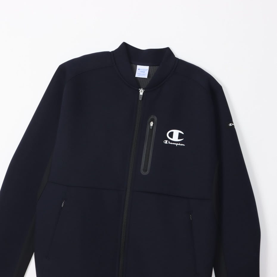 テックウィーブ(R)3LS テリー ジップ スウェットシャツ 24SS (C3-ZG603)