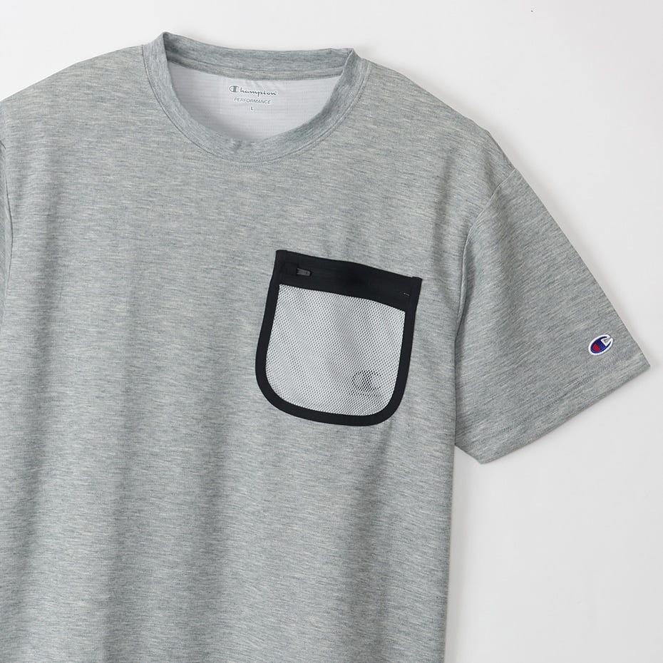 ショートスリーブポケットTシャツ (C3-ZS314)