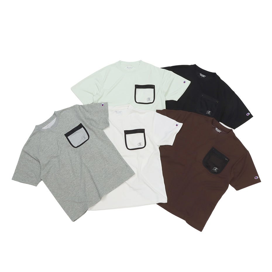 ショートスリーブポケットTシャツ (C3-ZS314)