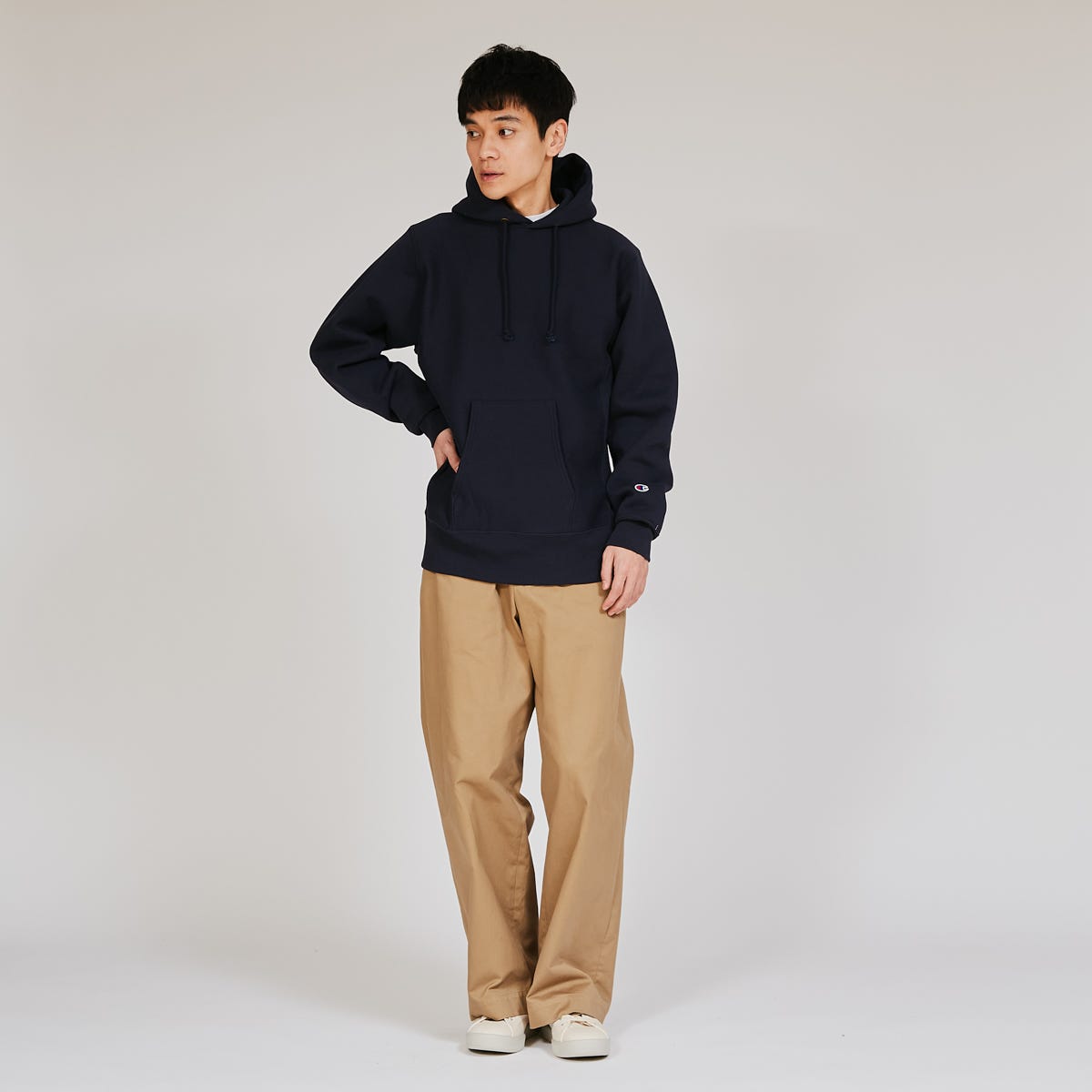 リバースウィーブ(R) フーデッドスウェットシャツ (C5-A101)