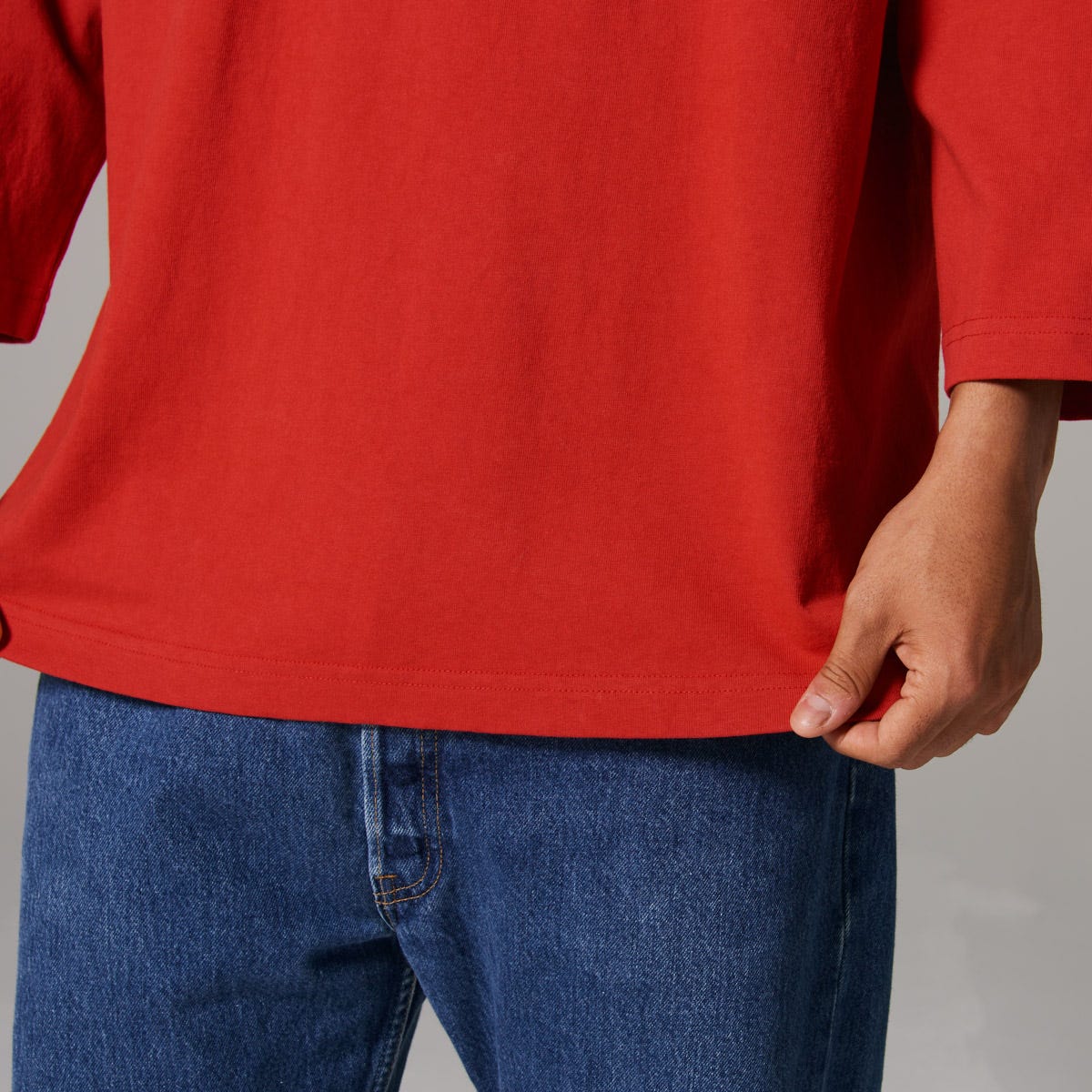 ティーテンイレブン ラグラン3/4スリーブTシャツ (C5-B401)