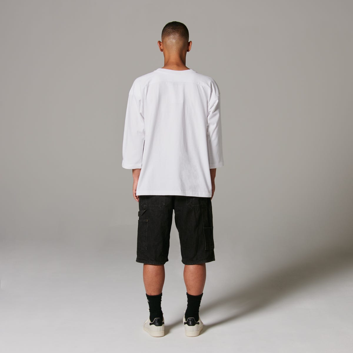 ティーテンイレブン 3/4スリーブフットボールTシャツ (C5-B402)