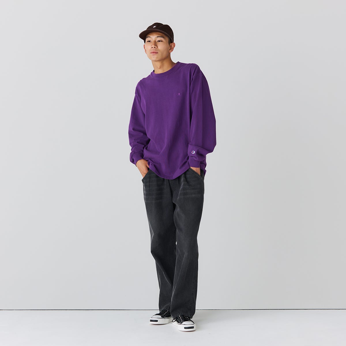 ロングスリーブTシャツ (C8-B402)