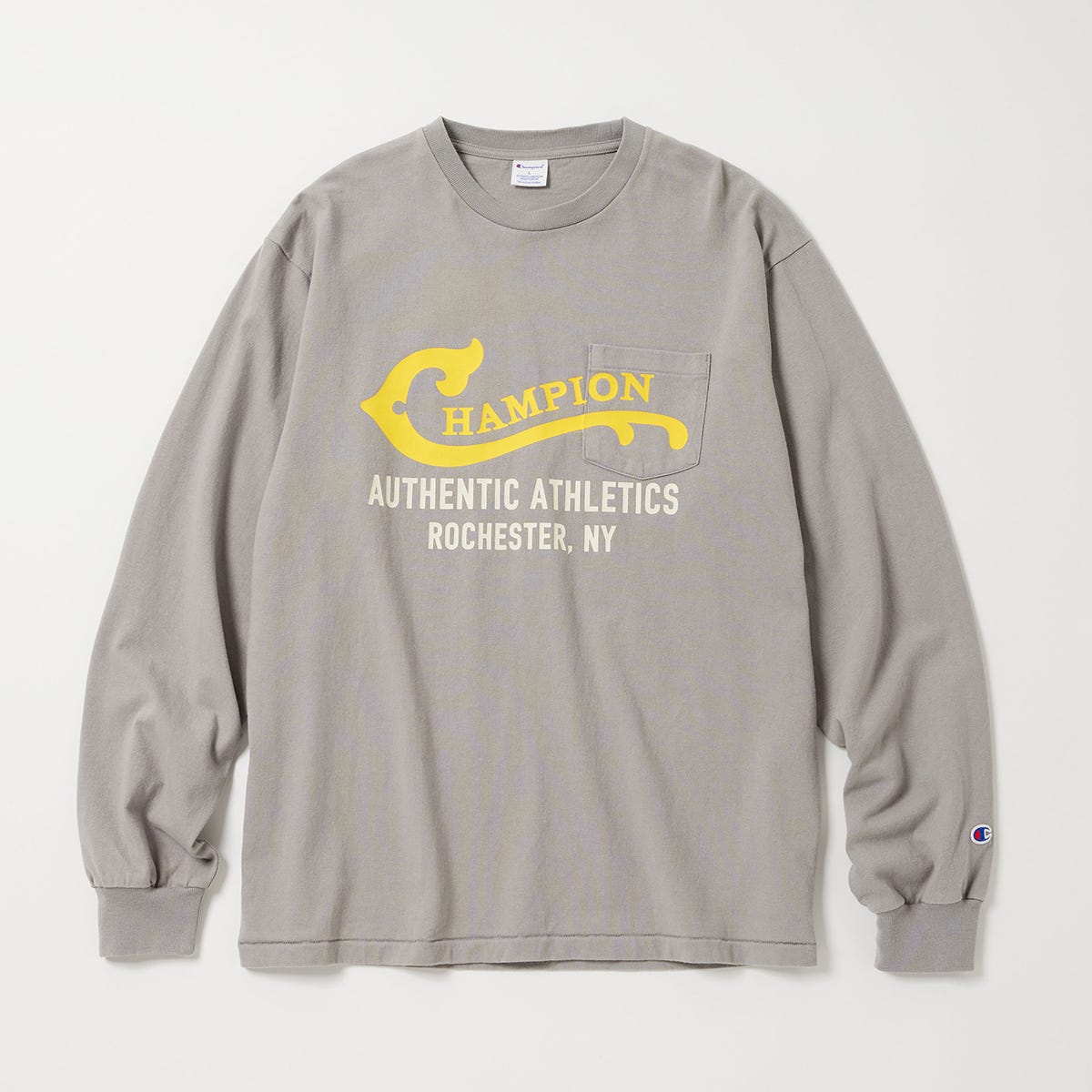 ロングスリーブポケットTシャツ (C8-B403)