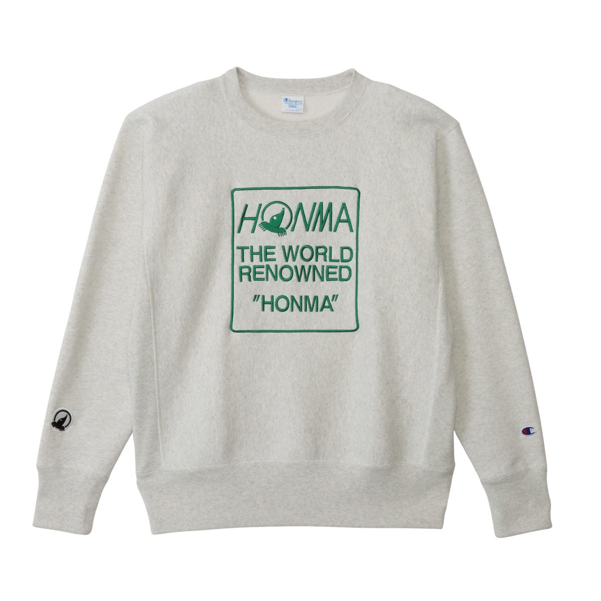 【キャンペーン対象外】Champion × HONMA リバースウィーブ(R) クルーネックスウェットシャツ(C8-C044)