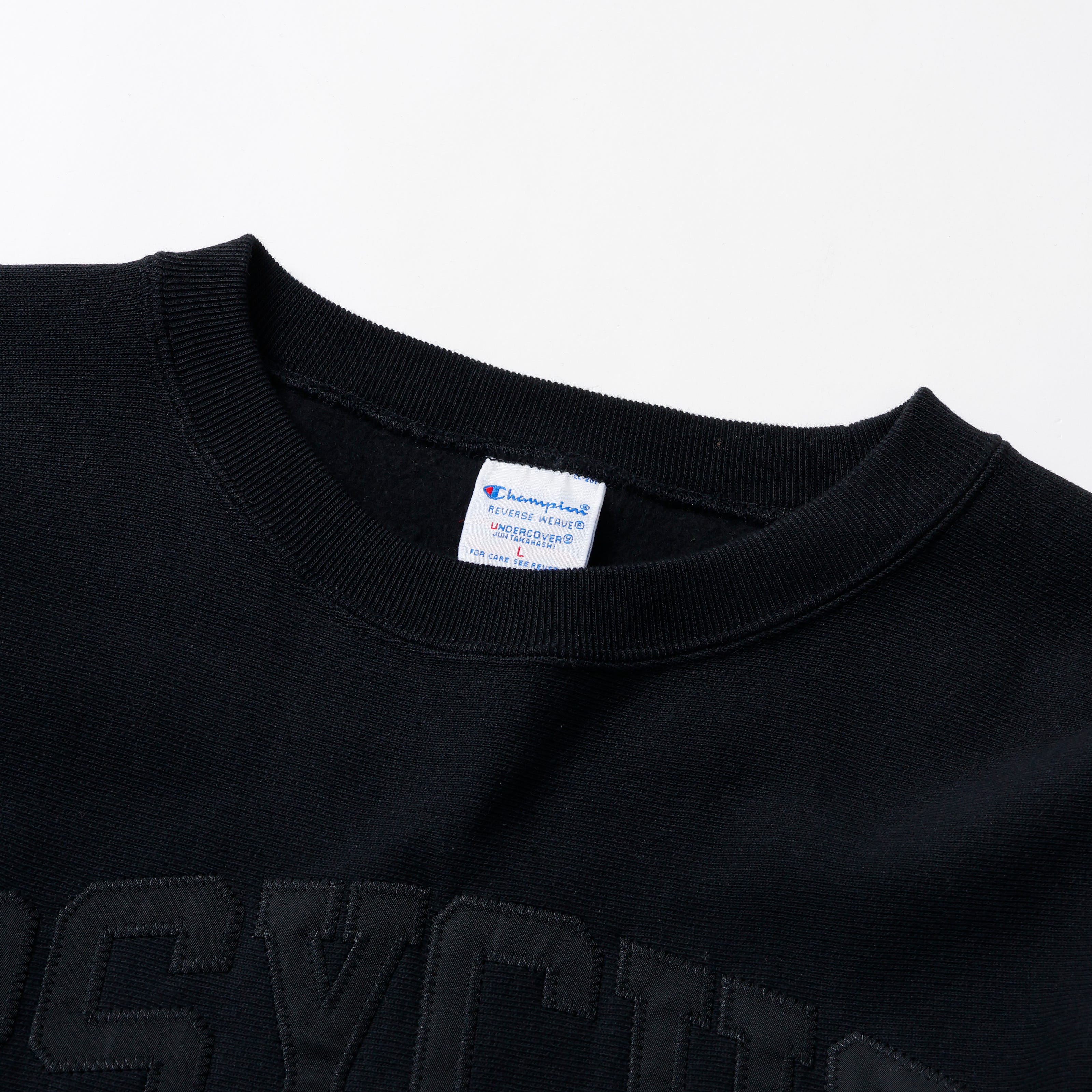 【キャンペーン対象外】Champion × UNDERCOVER リバースウィーブ(R) クルーネックスウェットシャツ(C8-C059)