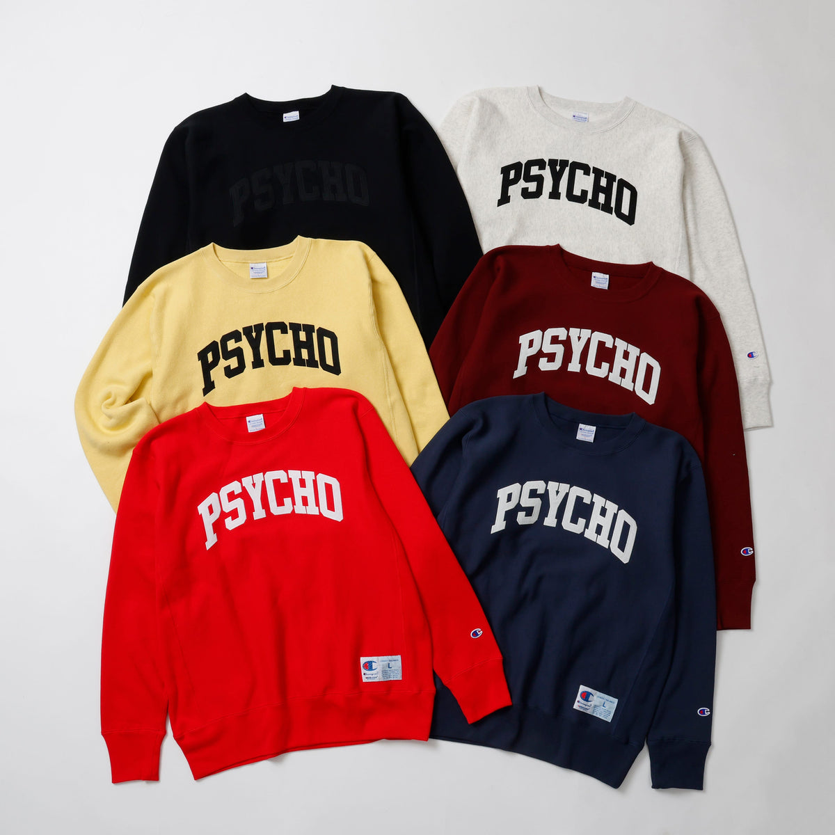 【キャンペーン対象外】Champion × UNDERCOVER リバースウィーブ(R) クルーネックスウェットシャツ(C8-C059)