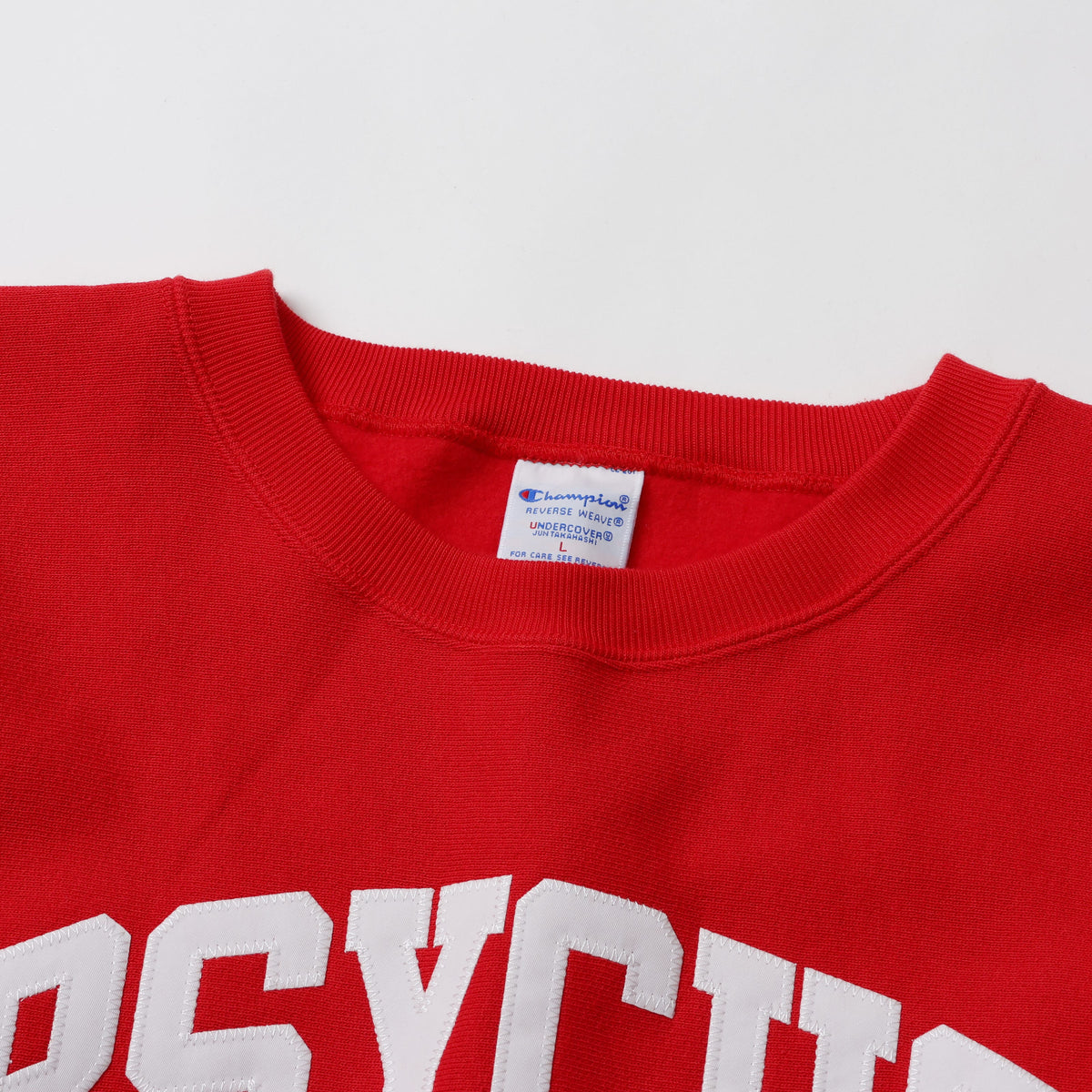【キャンペーン対象外】Champion × UNDERCOVER リバースウィーブ(R) クルーネックスウェットシャツ(C8-C059)