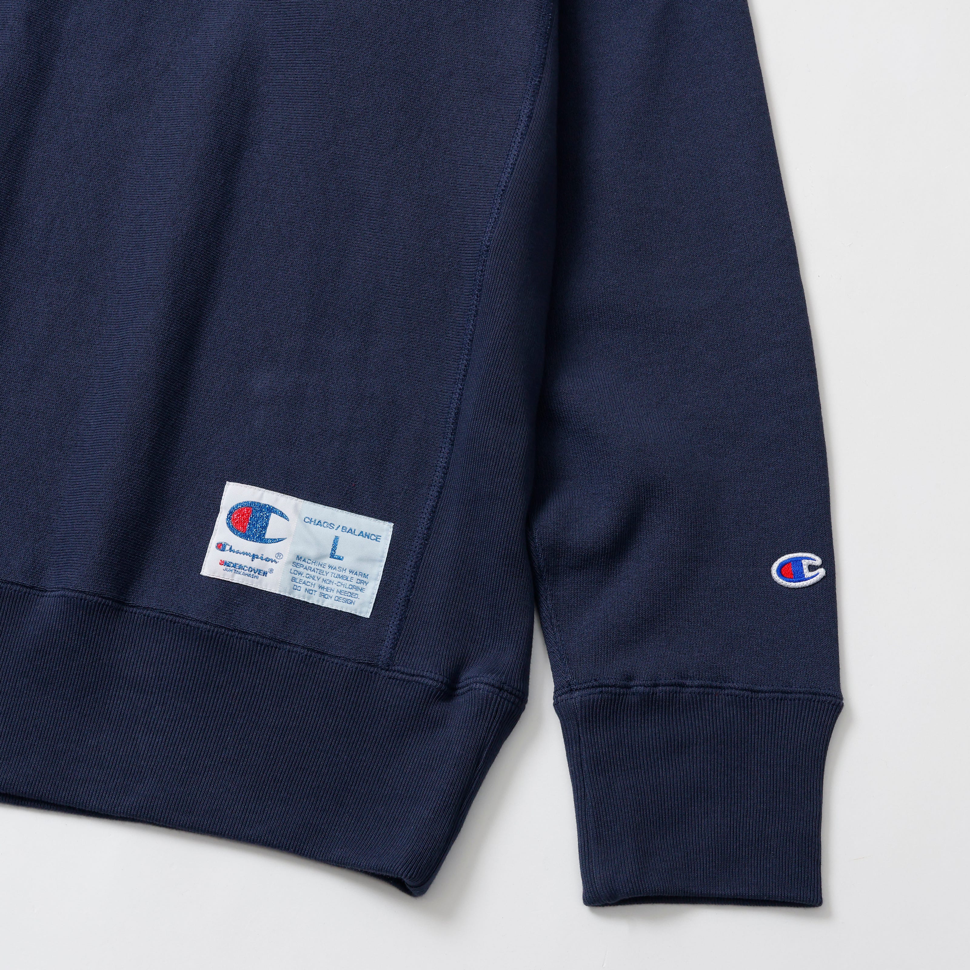 【キャンペーン対象外】Champion × UNDERCOVER リバースウィーブ(R) クルーネックスウェットシャツ(C8-C059)