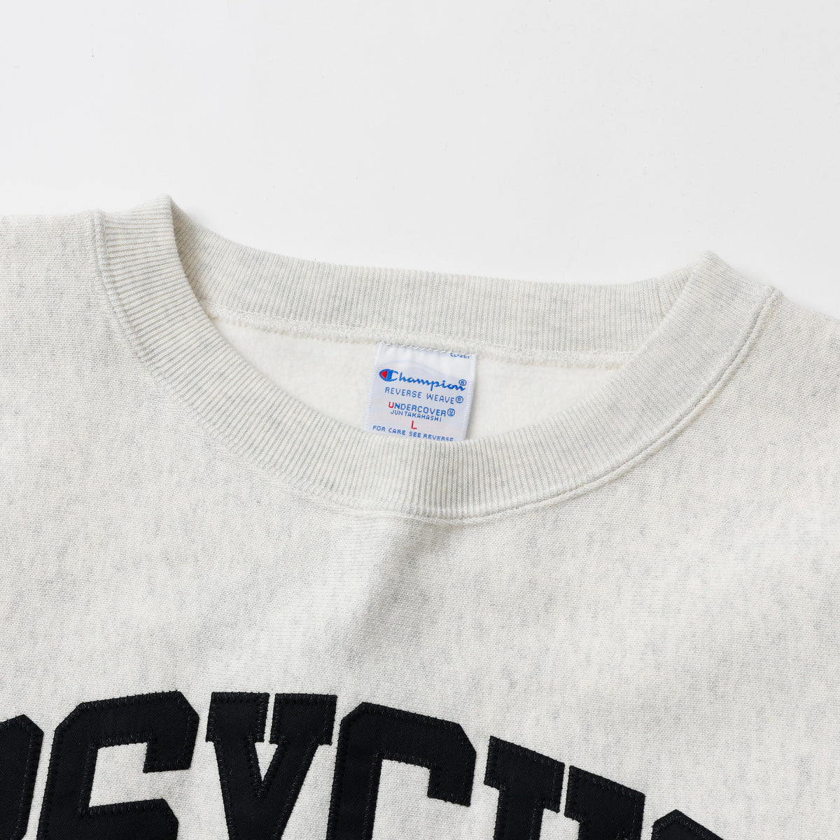 【キャンペーン対象外】Champion × UNDERCOVER リバースウィーブ(R) クルーネックスウェットシャツ(C8-C059)