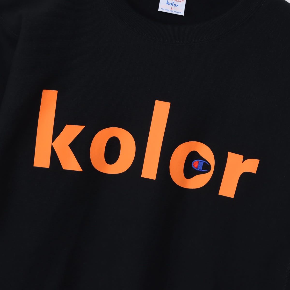 【キャンペーン対象外】Champion × kolor リバースウィーブ(R) クルーネックスウェットシャツ(C8-C067)