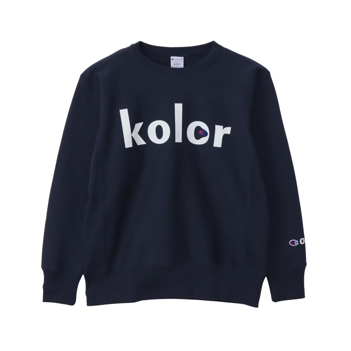 【キャンペーン対象外】Champion × kolor リバースウィーブ(R) クルーネックスウェットシャツ(C8-C067)