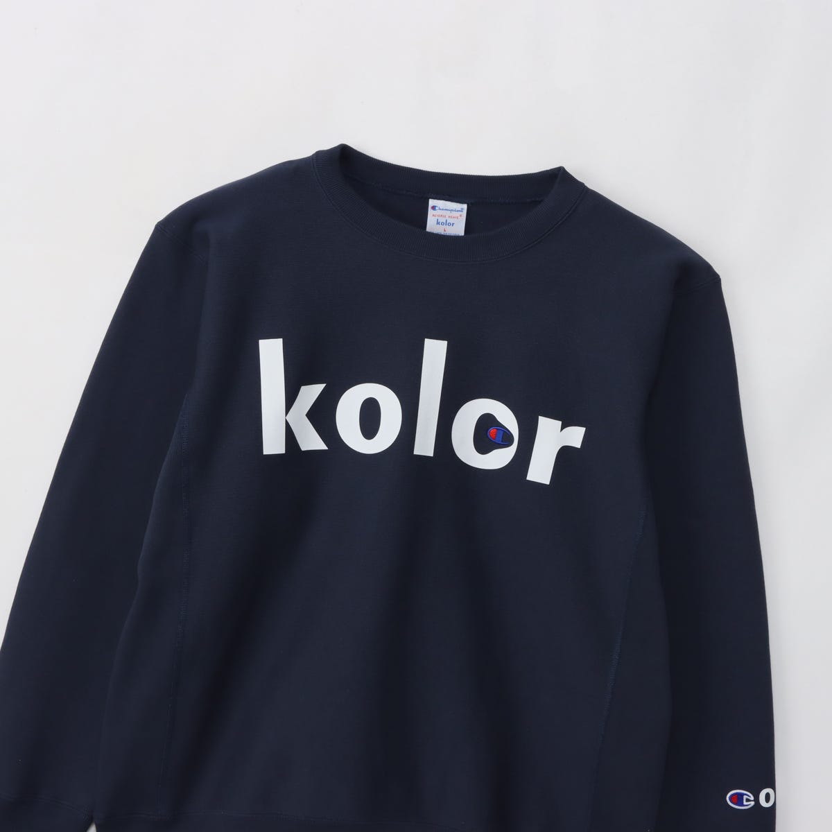 【キャンペーン対象外】Champion × kolor リバースウィーブ(R) クルーネックスウェットシャツ(C8-C067)