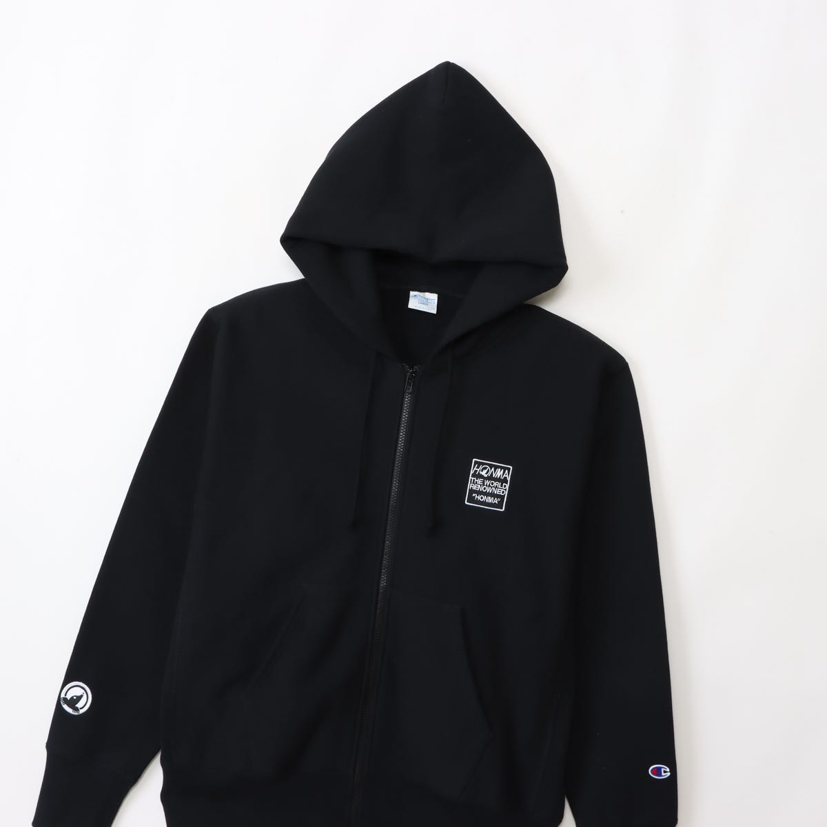 【キャンペーン対象外】Champion × HONMA リバースウィーブ(R) ジップフーデッドスウェットシャツ(C8-C131)