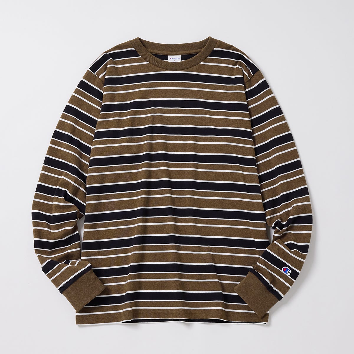 ロングスリーブボーダーTシャツ (C8-C403)